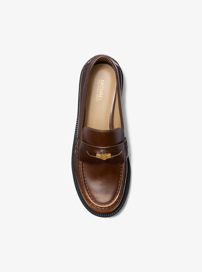 Eden Burnished Leather Loafer