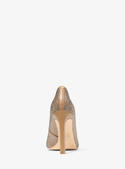 Amara Embellished Pump in HUSK | Michael Kors