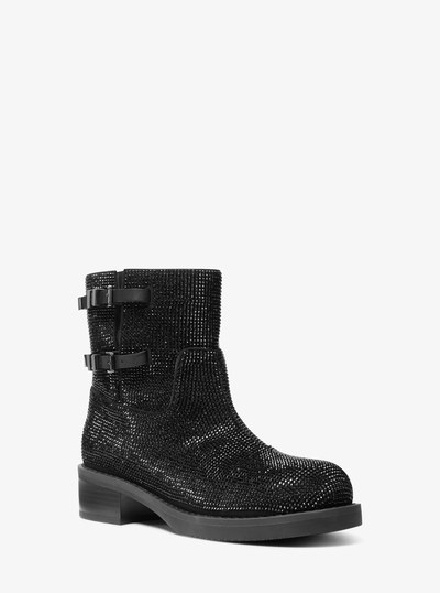 Darrington Embellished Ankle Boot in BLACK | Michael Kors