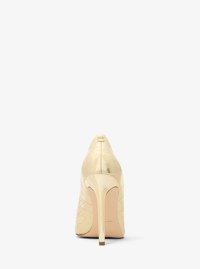 Elyse Crackled Metallic Leather Pump