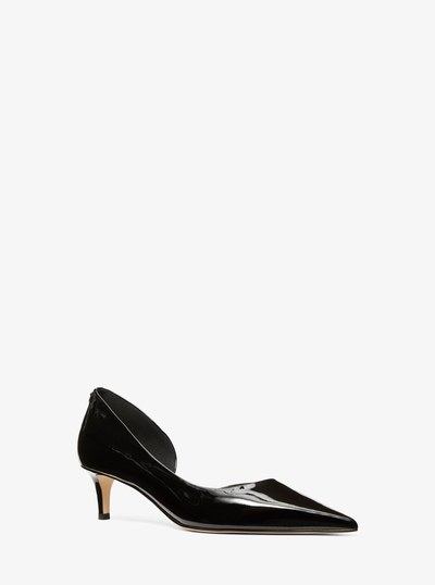 Elyse Patent Leather Pump in BLACK | Michael Kors