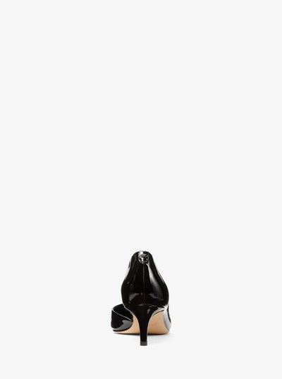 Elyse Patent Leather Pump in BLACK | Michael Kors