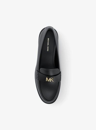 Lex Leather Loafer in BLACK | Michael Kors