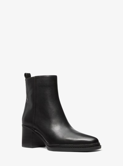 Lex Leather Boot in BLACK | Michael Kors