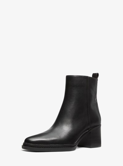 Lex Leather Boot in BLACK | Michael Kors