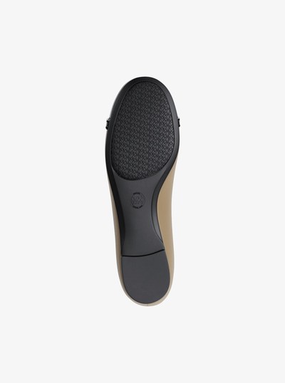 Mandy Leather Moccasin in HUSK | Michael Kors