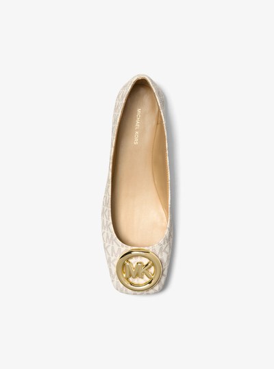 Milan Suede Ballet Flat in VANILLA | Michael Kors