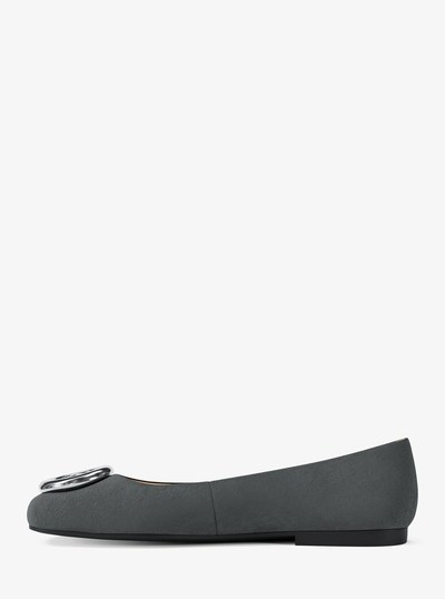 Milan Suede Ballet Flat in STORM | Michael Kors