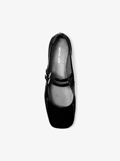 Matilda Patent Flex Ballet Flat in BLACK | Michael Kors