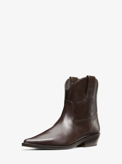 Bota Noemie de piel in CHOCOLATE | Michael Kors