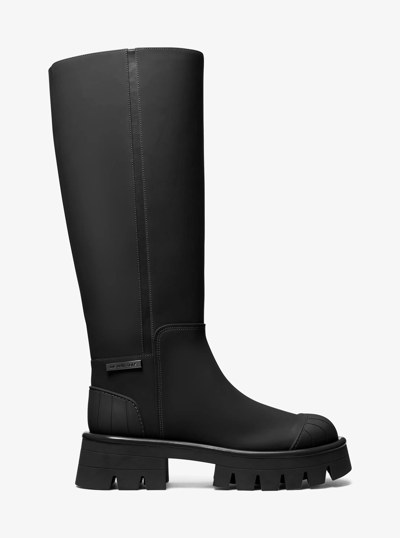 Botte Sydra en caoutchouc in NOIR | Michael Kors