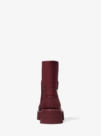 Botte Sydra en caoutchouc in ROUGE POURPRE | Michael Kors