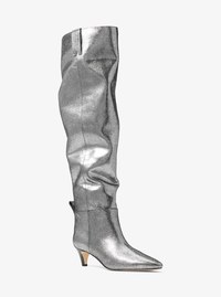 Botte Daniela en cuir m&eacute;tallis&eacute;