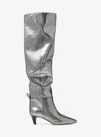 Botte Daniela en cuir m&eacute;tallis&eacute;