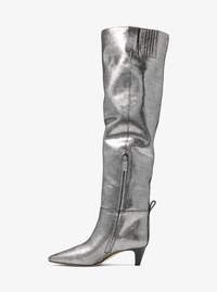 Botte Daniela en cuir m&eacute;tallis&eacute;