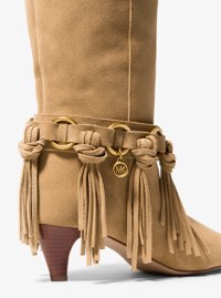 Daniela Fringe Suede Boot