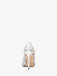 Elyse Embellished Metallic Pump