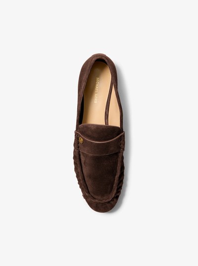 Jennings Suede Loafer  in CHOCOLATE | Michael Kors