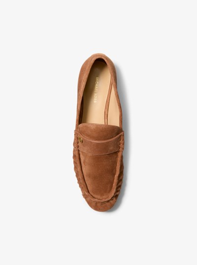 Jennings Suede Loafer  in LUGGAGE | Michael Kors