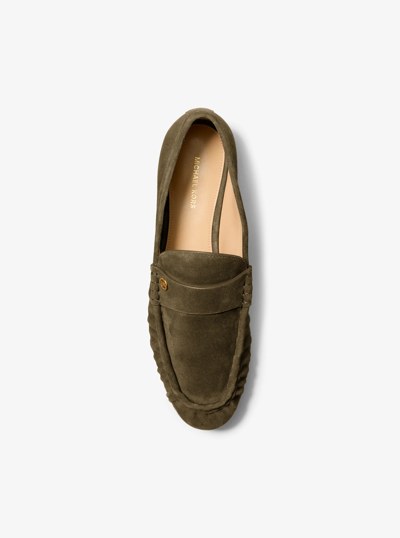 Jennings Suede Loafer  in LODEN | Michael Kors