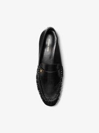 Jennings Crinkled Leather Loafer 