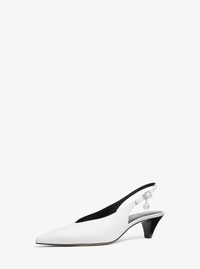 Tonya Leather Slingback Pump