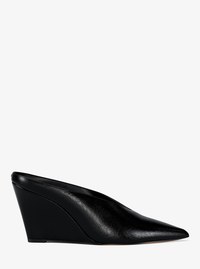 Mule &agrave; talon compens&eacute; Xandra en cuir