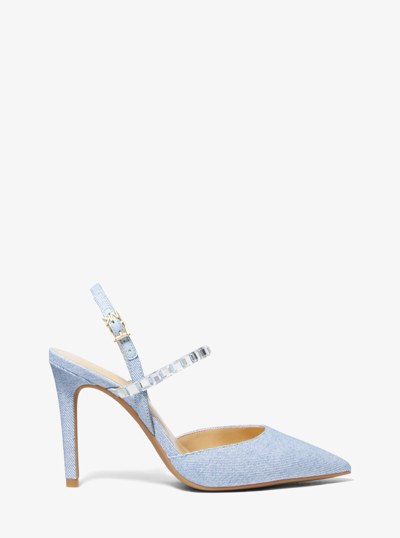 Ava Flex Embellished Denim Pump