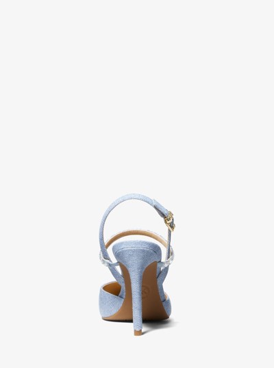 Ava Flex Embellished Denim Pump