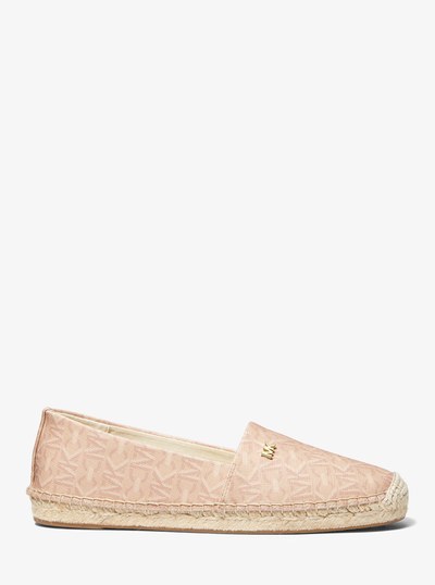 Kendrick Empire Signature Logo Slip-On Espadrille in BALLET | Michael Kors