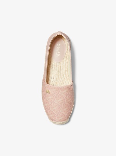 Kendrick Empire Signature Logo Slip-On Espadrille in BALLET | Michael Kors