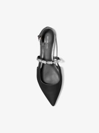 Dina Flex Leather Slingback Flat