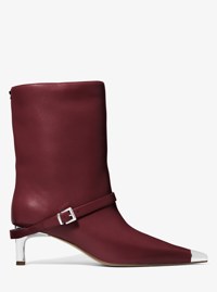 Botte Kasia en cuir &agrave; boucle