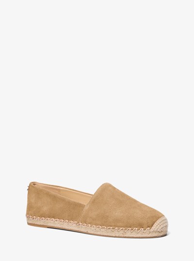 Kenzie Suede Espadrille in HUSK | Michael Kors