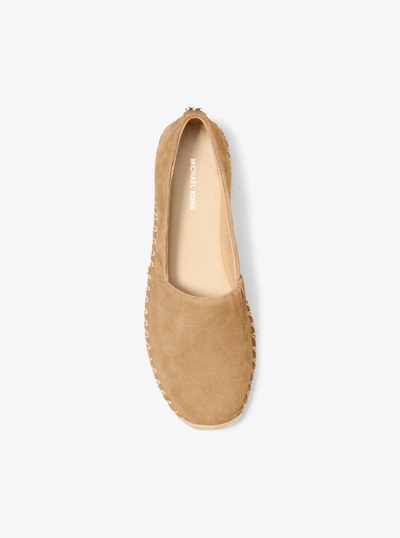 Kenzie Suede Espadrille in HUSK | Michael Kors