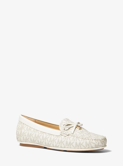 Juliette Logo Loafer in VANILLA | Michael Kors