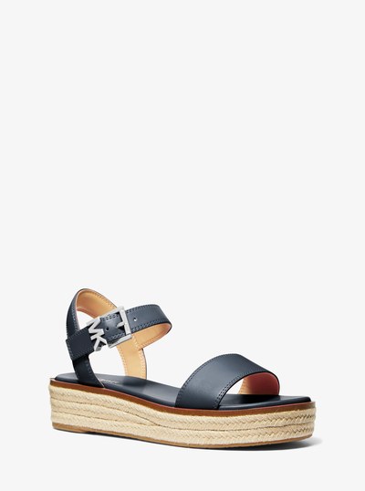 Richie Platform Espadrille Sandal in NAVY | Michael Kors