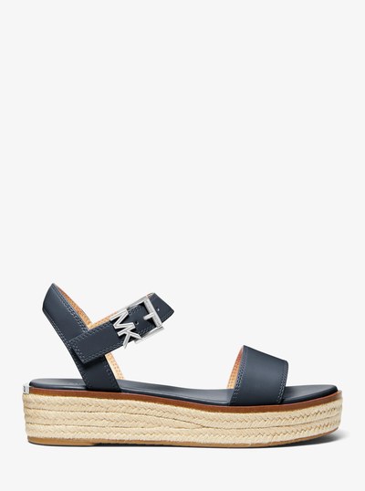 Richie Platform Espadrille Sandal in NAVY | Michael Kors