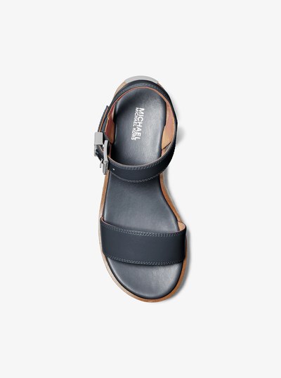 Richie Platform Espadrille Sandal in NAVY | Michael Kors