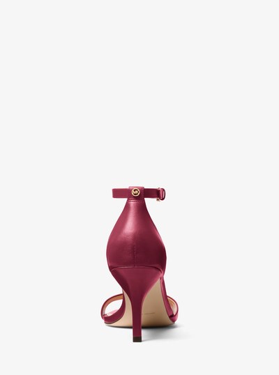Jaida Leather Sandal in MULBERRY | Michael Kors