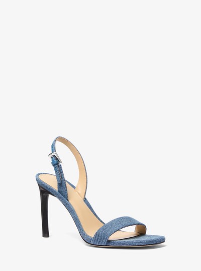 Kasia Denim Sandal in UNION WASH | Michael Kors