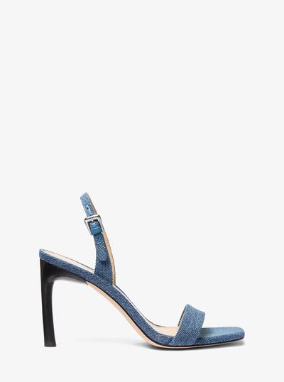 Kasia Denim Sandal in UNION WASH | Michael Kors