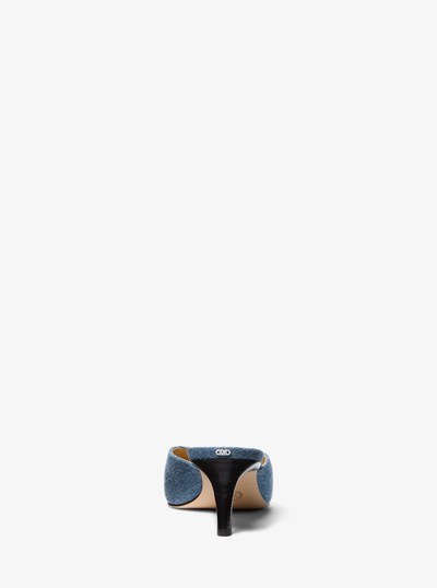 Kasia Denim Mule in UNION WASH | Michael Kors