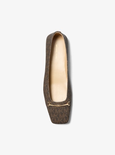 Lena Signature Logo Ballet Flat