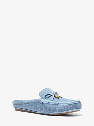 Greta Denim Mule in NEW HRZN WSH | Michael Kors