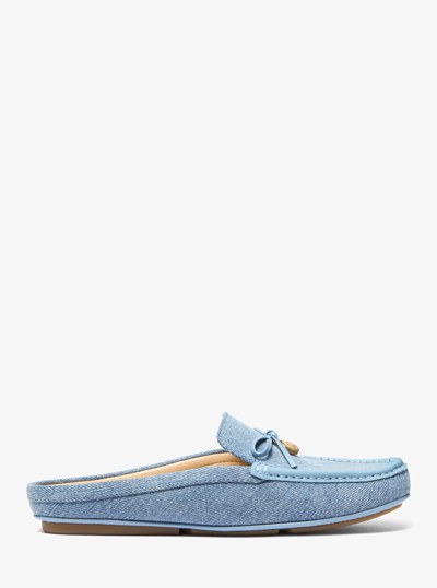 Greta Denim Mule in NEW HRZN WSH | Michael Kors