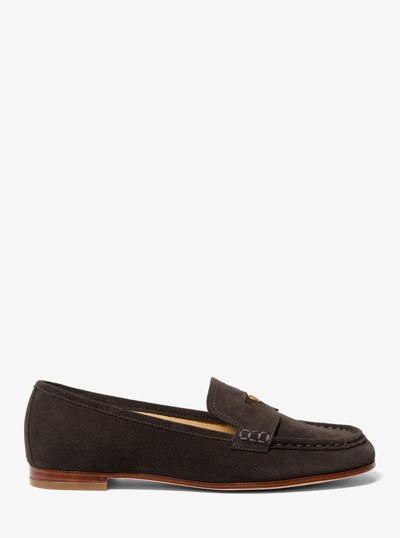 Jennings Suede Loafer in CHOCOLATE | Michael Kors