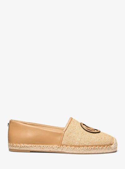 Espadrille Kenzie en mat&eacute;riaux multiples in CACAHU&Egrave;TE | Michael Kors