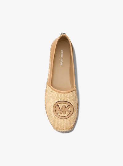 Espadrille Kenzie en mat&eacute;riaux multiples in CACAHU&Egrave;TE | Michael Kors