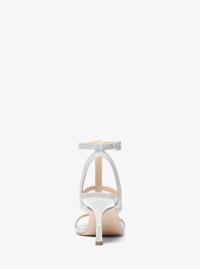 Nara Glitter Chain Mesh Sandal